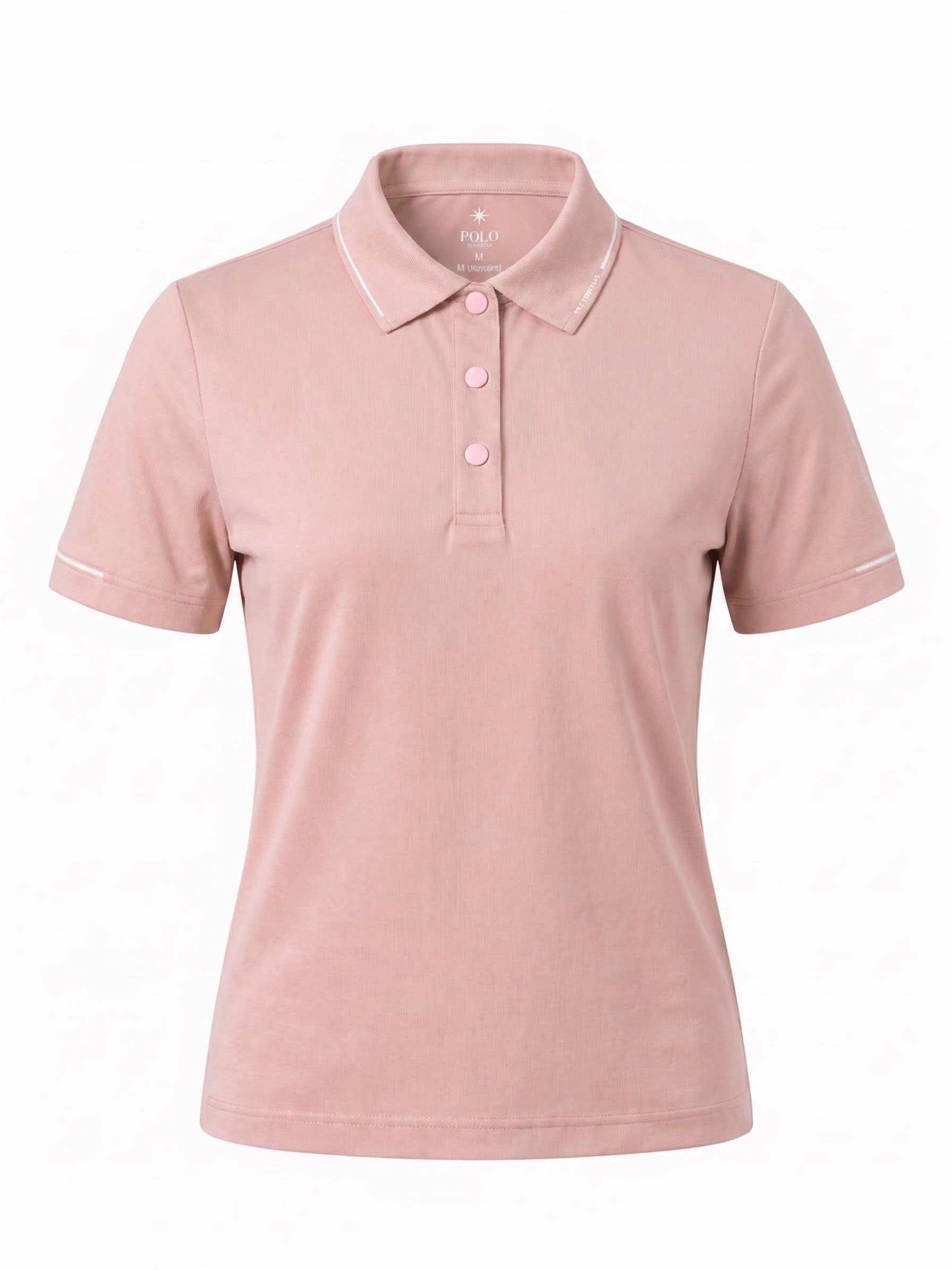 Blush Club Women's Polo trên nền trung tính